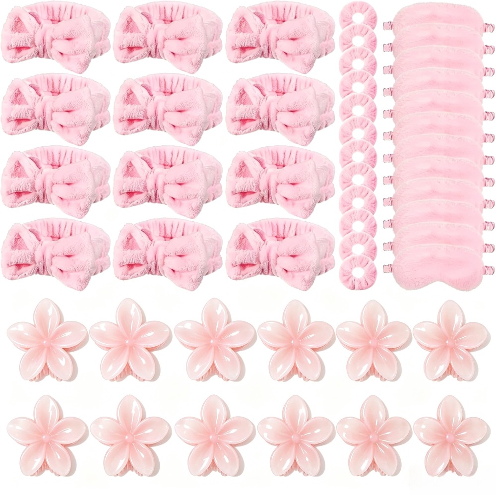 Wedding Supply Kit - 1/2/6/12/15세트 여성용 플러피 스파 메이크업 헤어