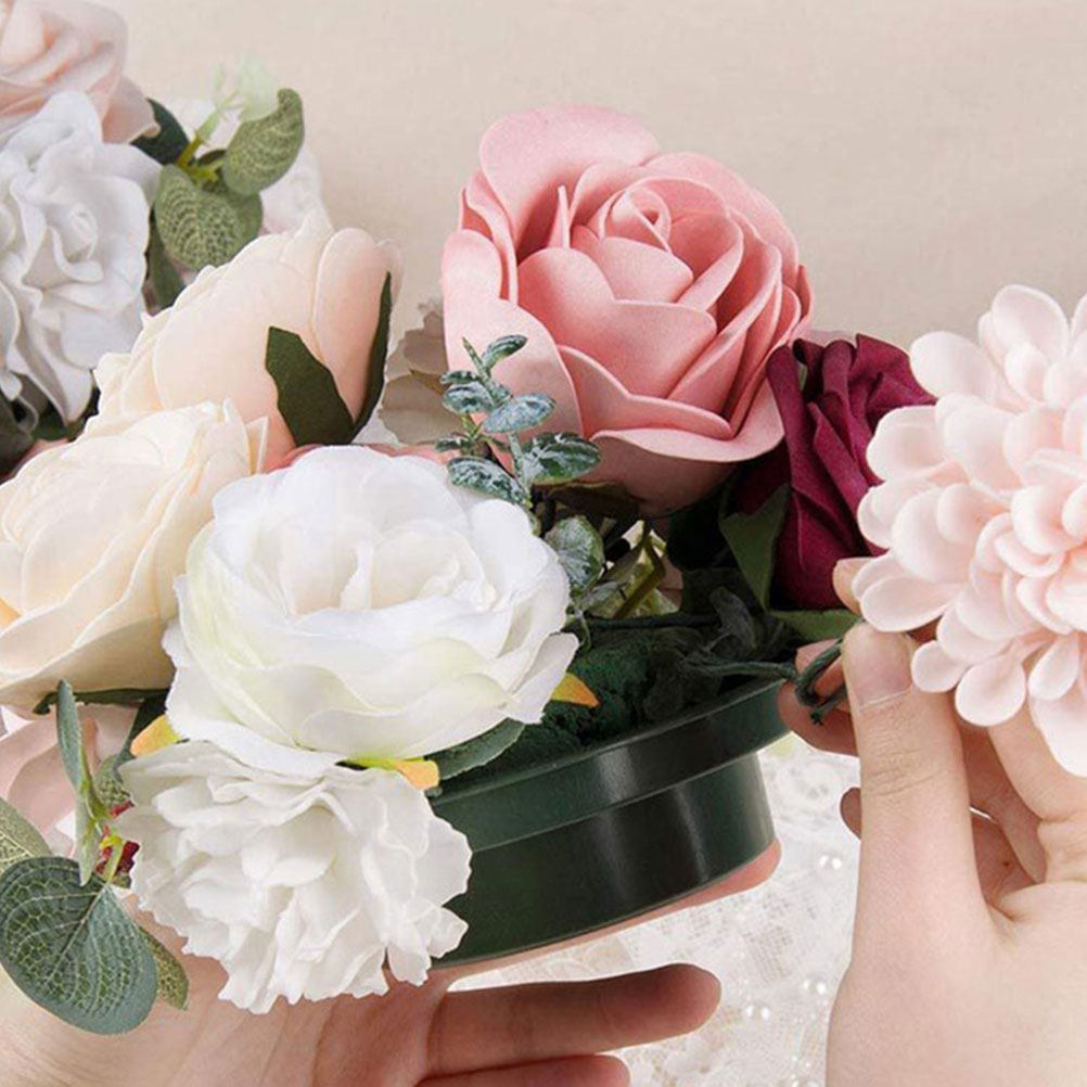 Wedding Supply Decor - 2Pcs 라운드 꽃 진흙 꽃꽂이 용품