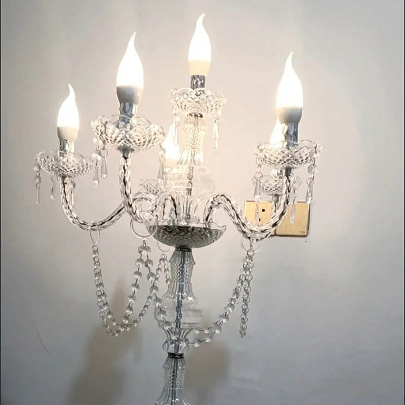 Wedding Supply Decor - 현대적인 고급 캔들 램프 웨딩 센터피스