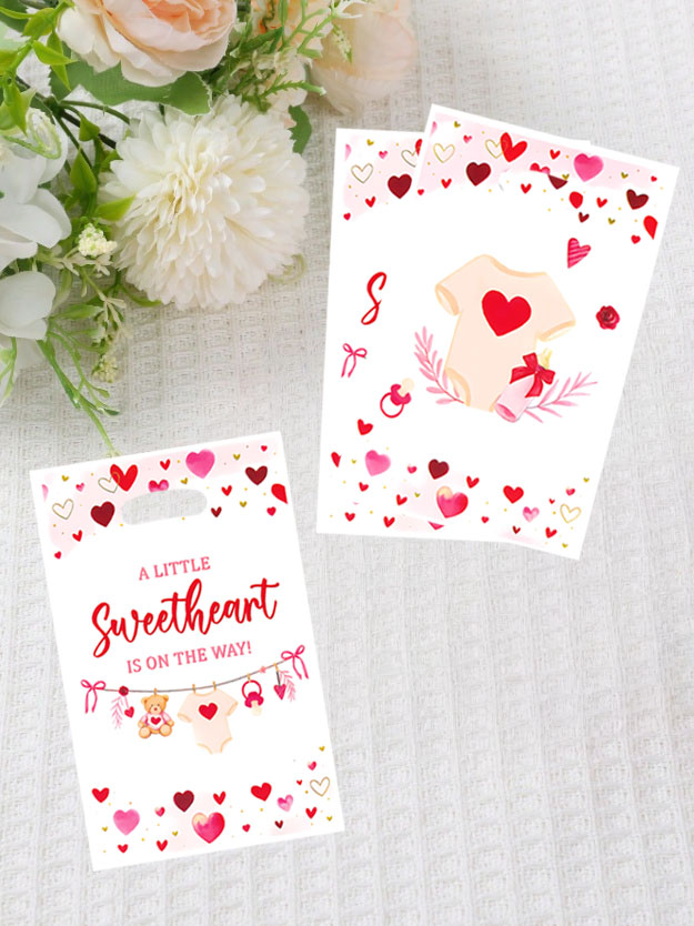 20개/40개입 파티 선물 가방, 하트 프린트와 스윗하 - Wedding/Event Supply Store 리뷰 및 가격