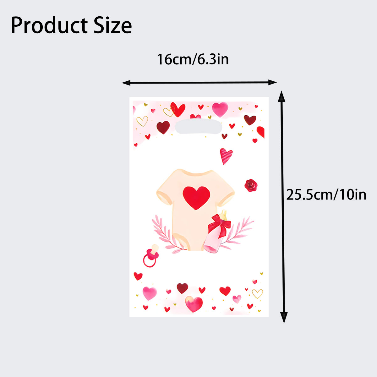 20개/40개입 파티 선물 가방, 하트 프린트와 스윗하 - Wedding/Event Supply Store 리뷰 및 가격