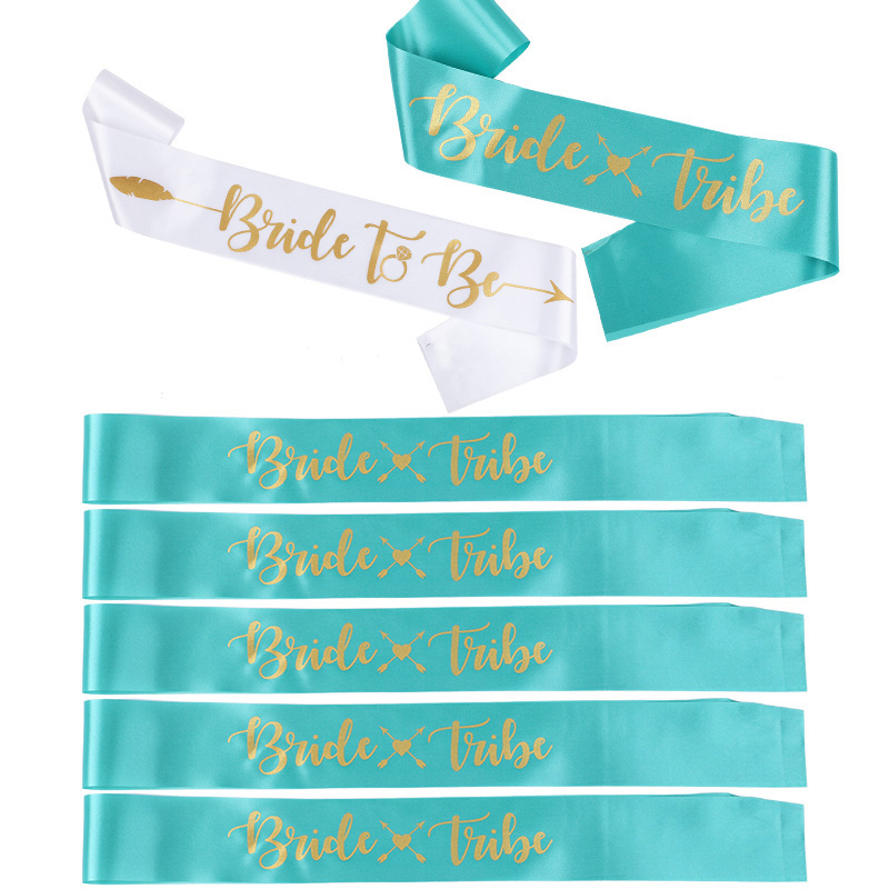 1 세트 신부는 결혼식을위한 신부 부족 새시가 될 것입 - Bride Tribe Sash 리뷰 및 가격