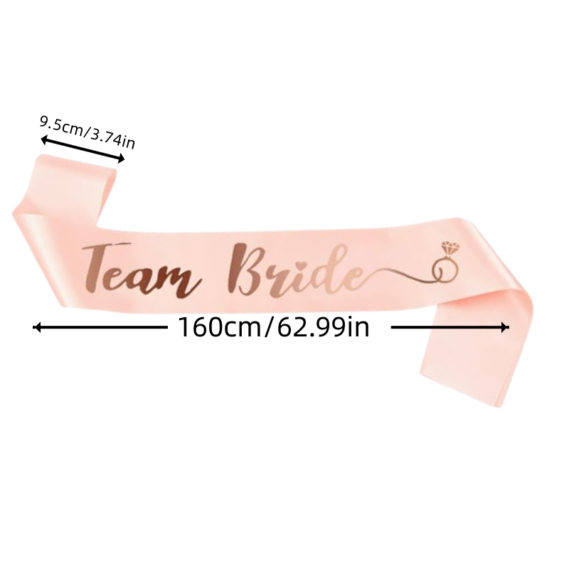 팀 브라이드 띠, 6개의 팀 브라이드 띠, 신부의 제대 - Bride Tribe Sash 리뷰 및 가격