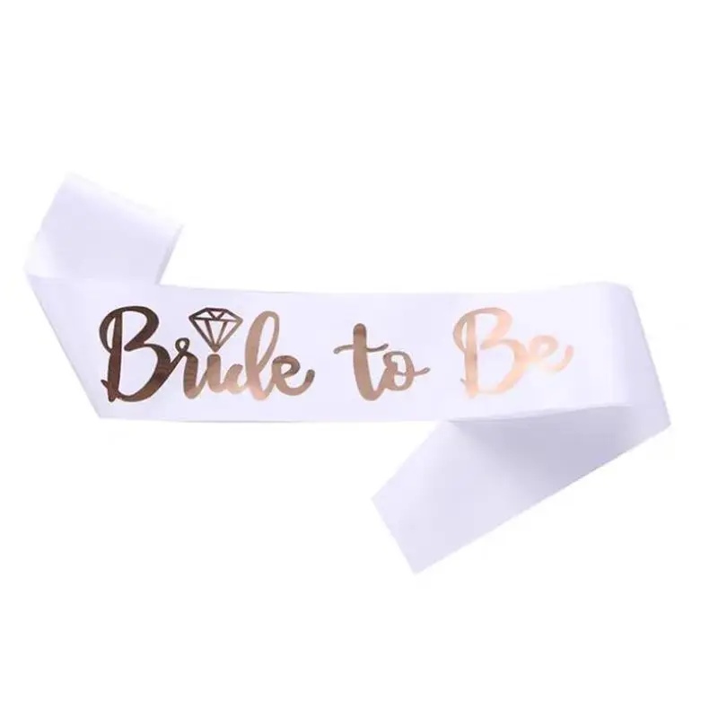 1세트 신부 새시 로즈골드 디자인 팀 브라이드 투 비  - Bride Tribe Sash 리뷰 및 가격