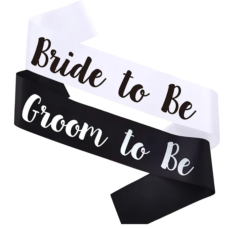 신랑 신부 새시 신부 샤워 학사 독신 파티 결혼식 약혼 - Bride Tribe Sash 리뷰 및 가격