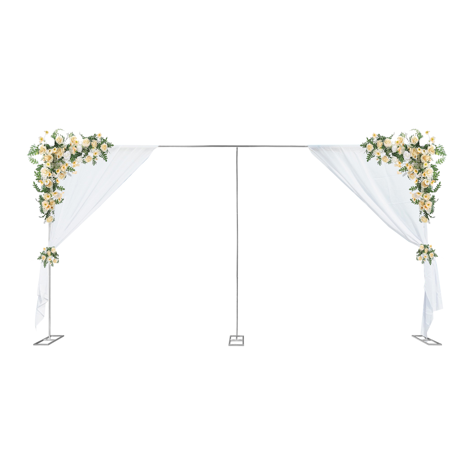 3x6m/10x20ft 금속 웨딩 아치 스탠드 헤비 듀 - Wedding Support 리뷰 및 가격