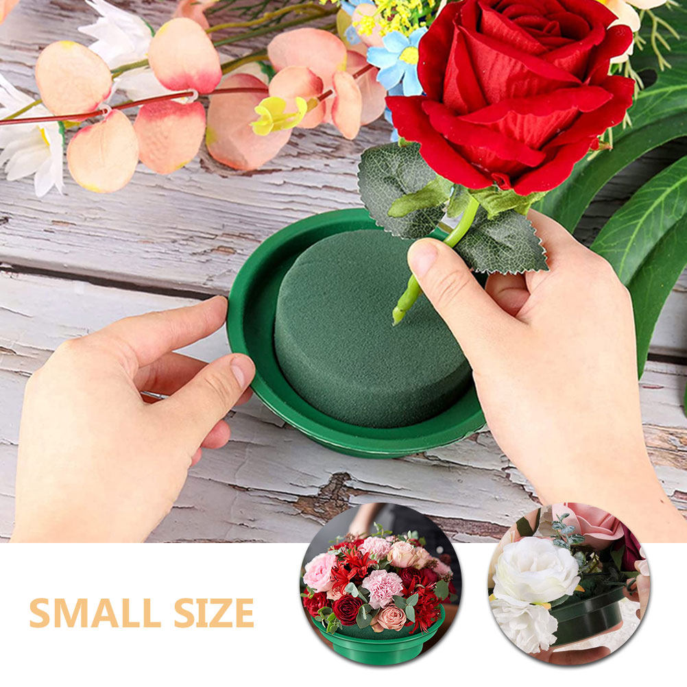 2Pcs 라운드 꽃 진흙 꽃꽂이 용품 꽃 장식 그릇 웨 - Wedding Supply Decor 리뷰 및 가격